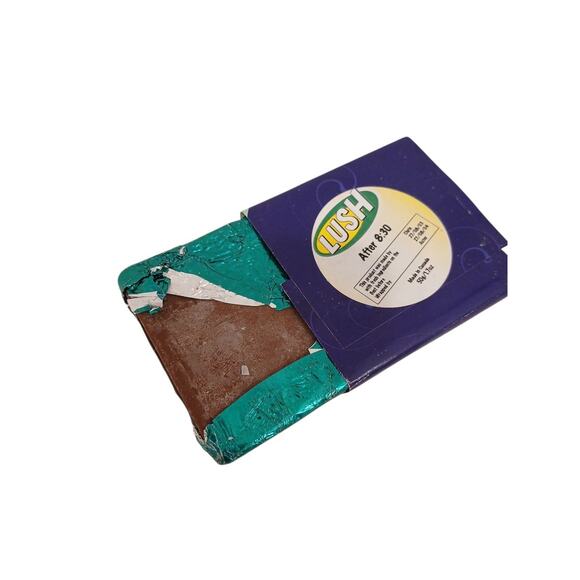 Lush After 8:30 Moisturizing Massage Bar 2001 Discontinued Rare Vintage Wrapped - Picture 5 of 7